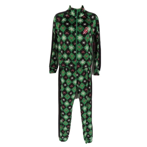 No Boundaries Juniors XS 1 Embroidered Sequin Santa Baby Tracksuit Set Christmas - Picture 12 of 12